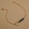 SPARKLE HEART TOPAZ BRACELET 
