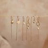  MINI DISC - HOOP & U SHAPE EARRINGS 