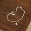  DAISY CLOVER LEAF ALTERNATING PAPERCLIP BRACELET (S) 