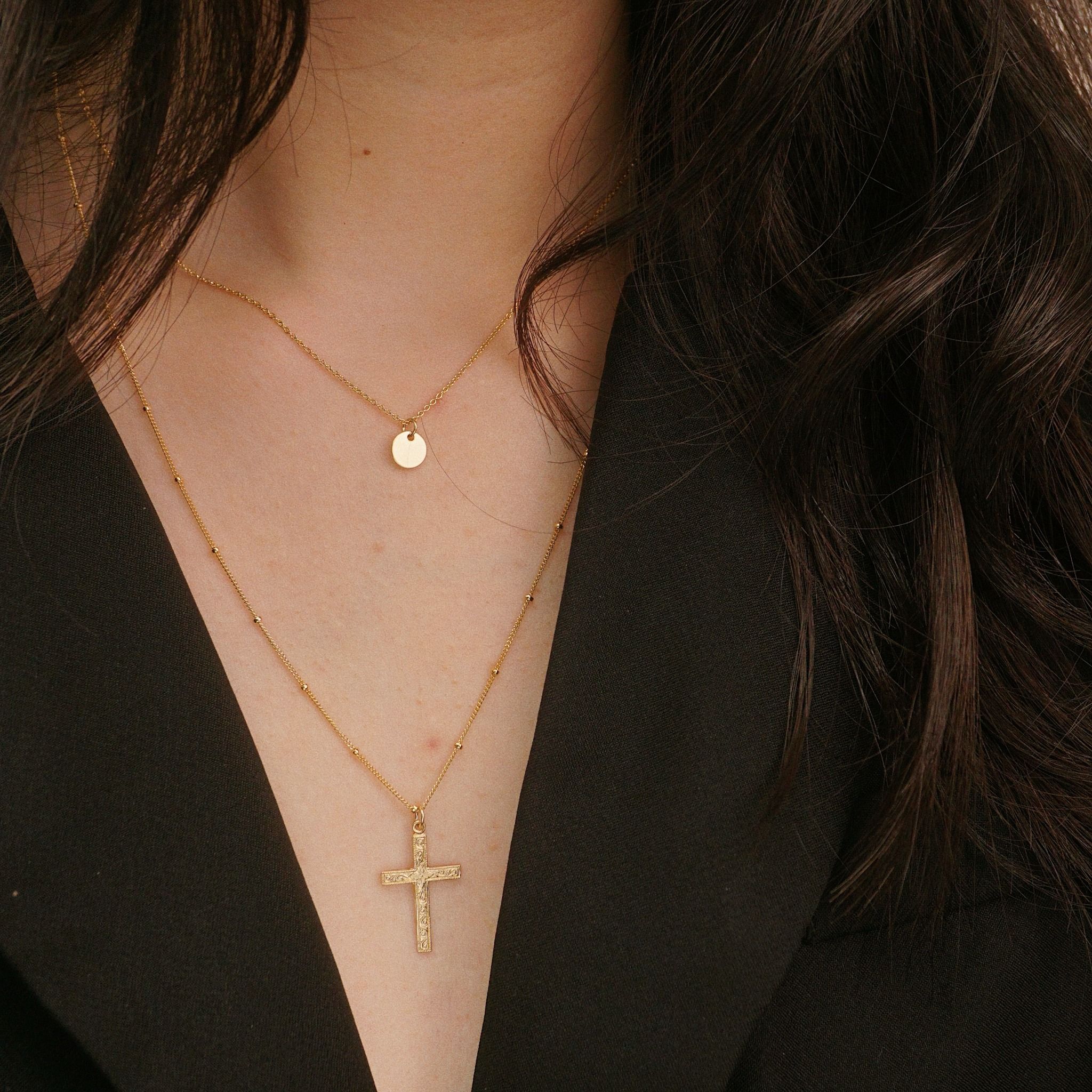  MINI DISC NECKLACE 