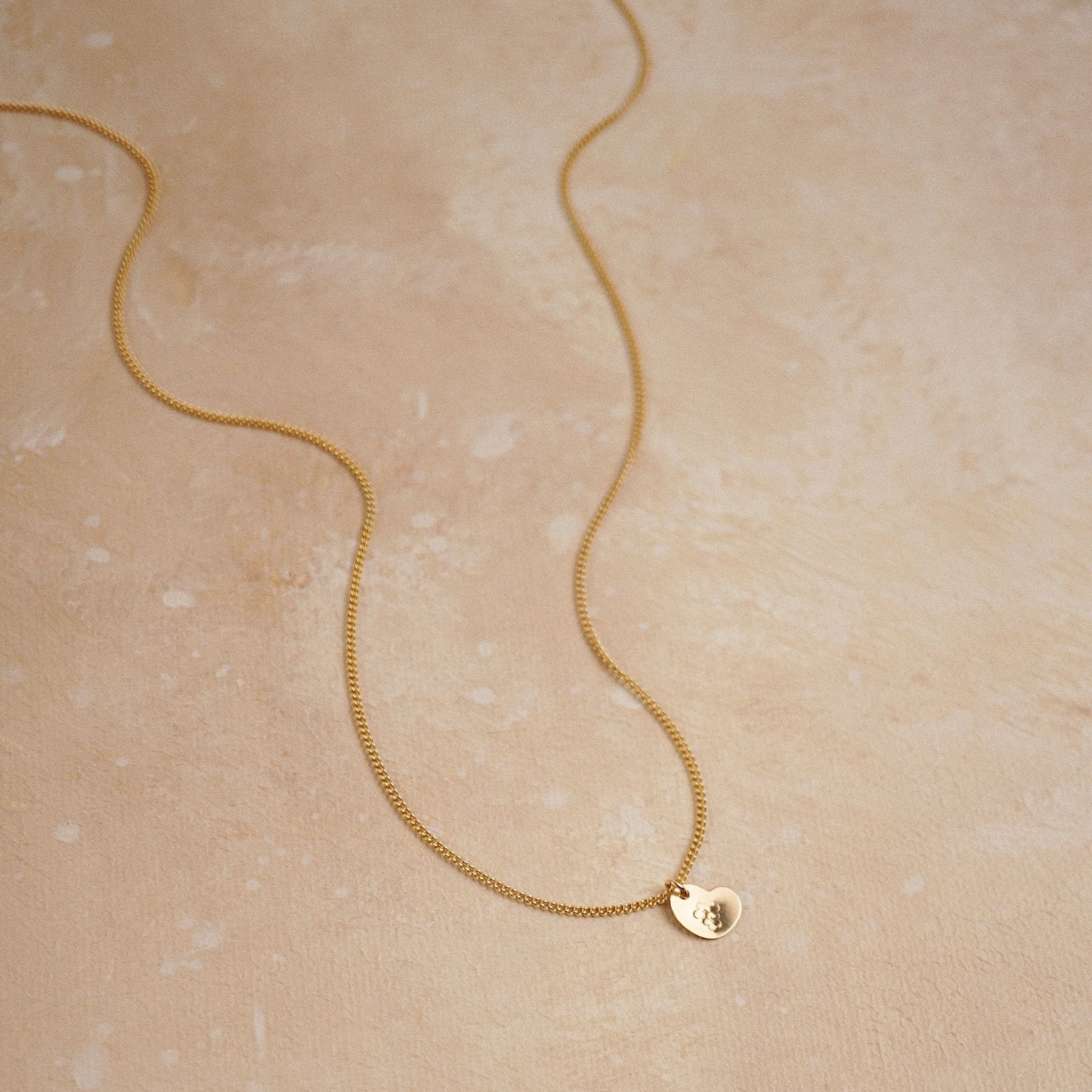  MINI HEART SILKY NECKLACE 