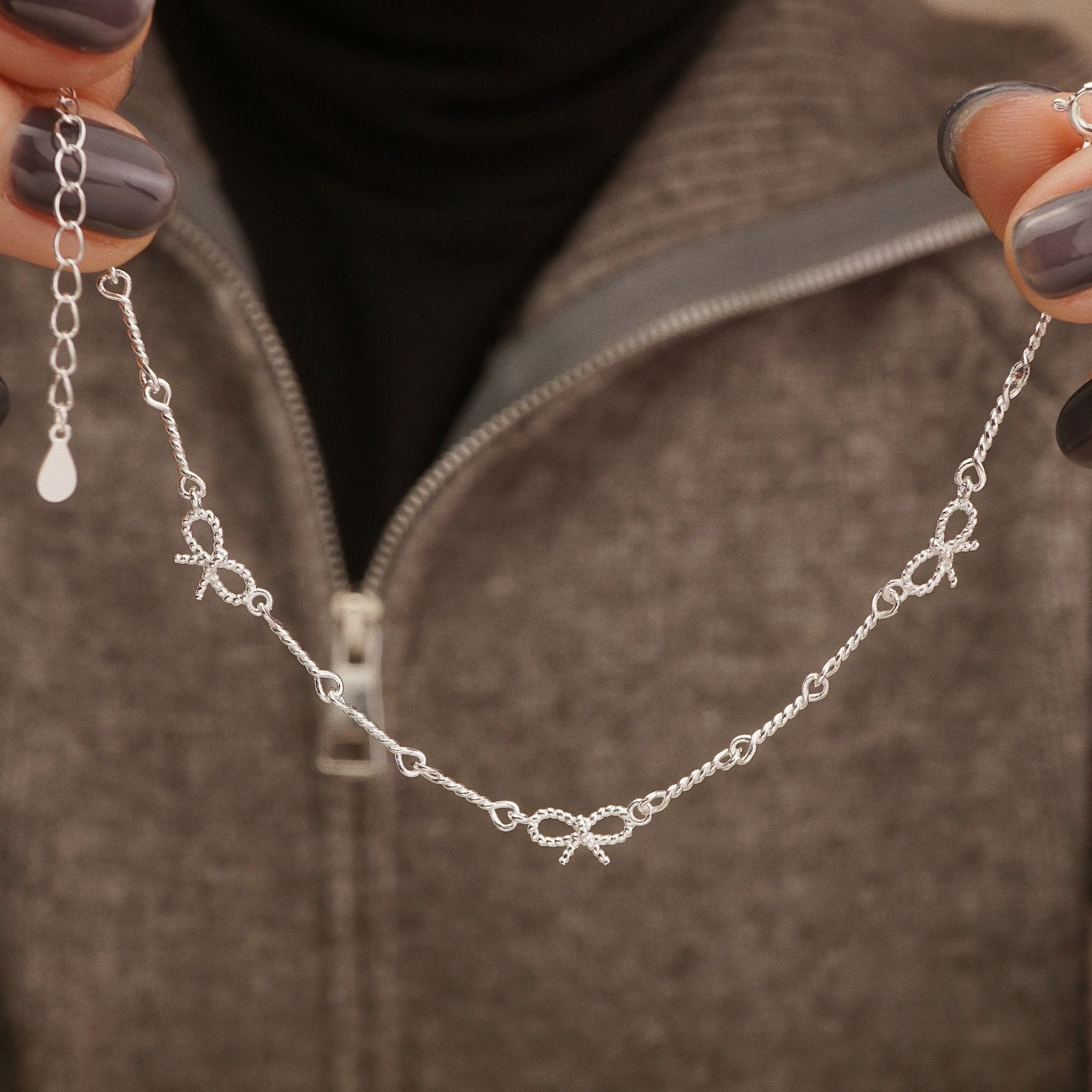  TRIPLE BOW LINK BRACELET (S) 