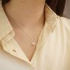  HOLLOW HEART NECKLACE (S) 