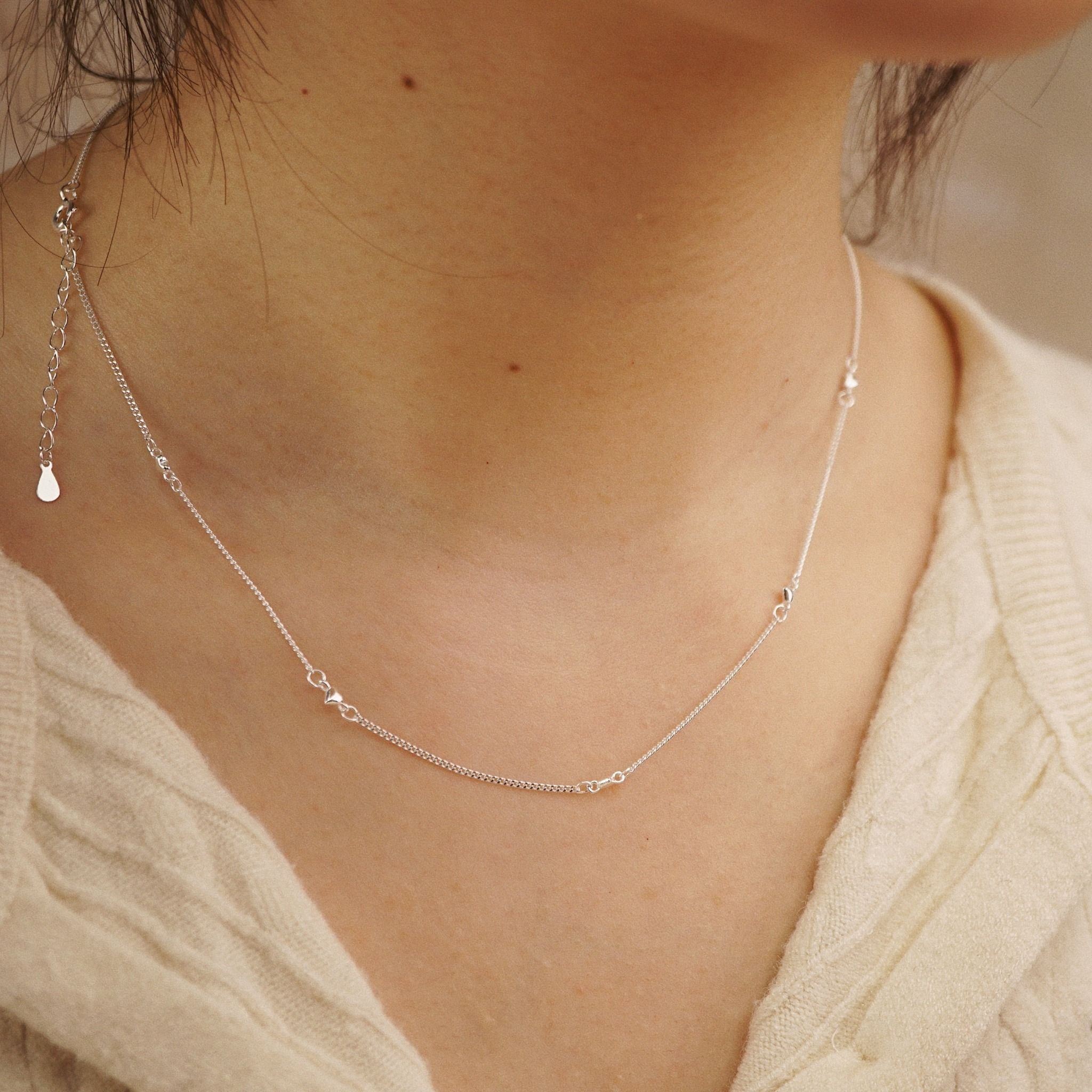  MULTI HEART NECKLACE (S) 