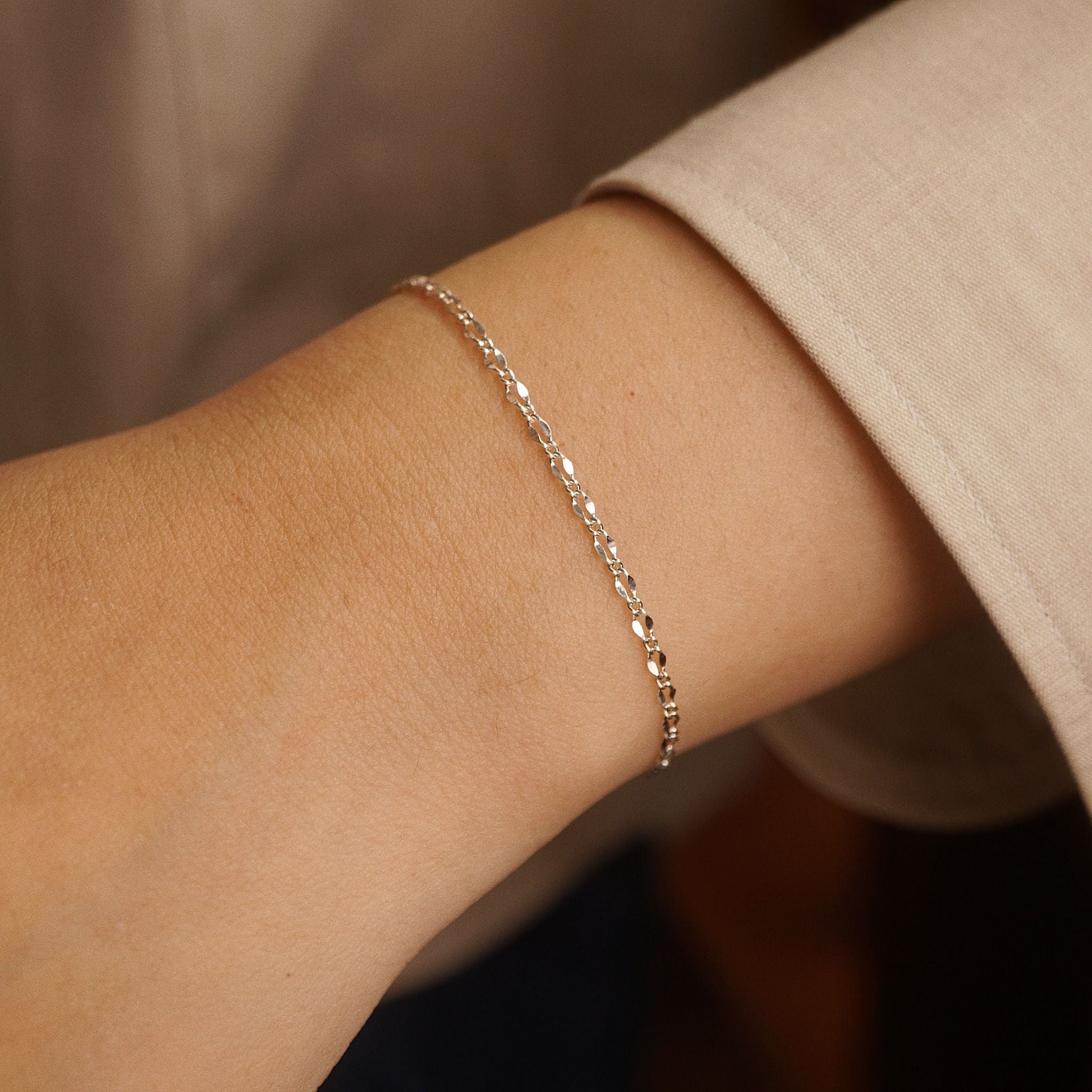  TWIST SERPENTINE CHAIN BRACELET (S) 