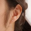  STONE STUD EARRINGS 