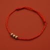  TRIPLE ORBIT RED LUCKY STRING BRACELET 