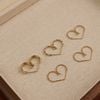  TWIST OPEN HOOP EARRINGS 