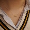  TRIPLE ORBIT NECKLACE 