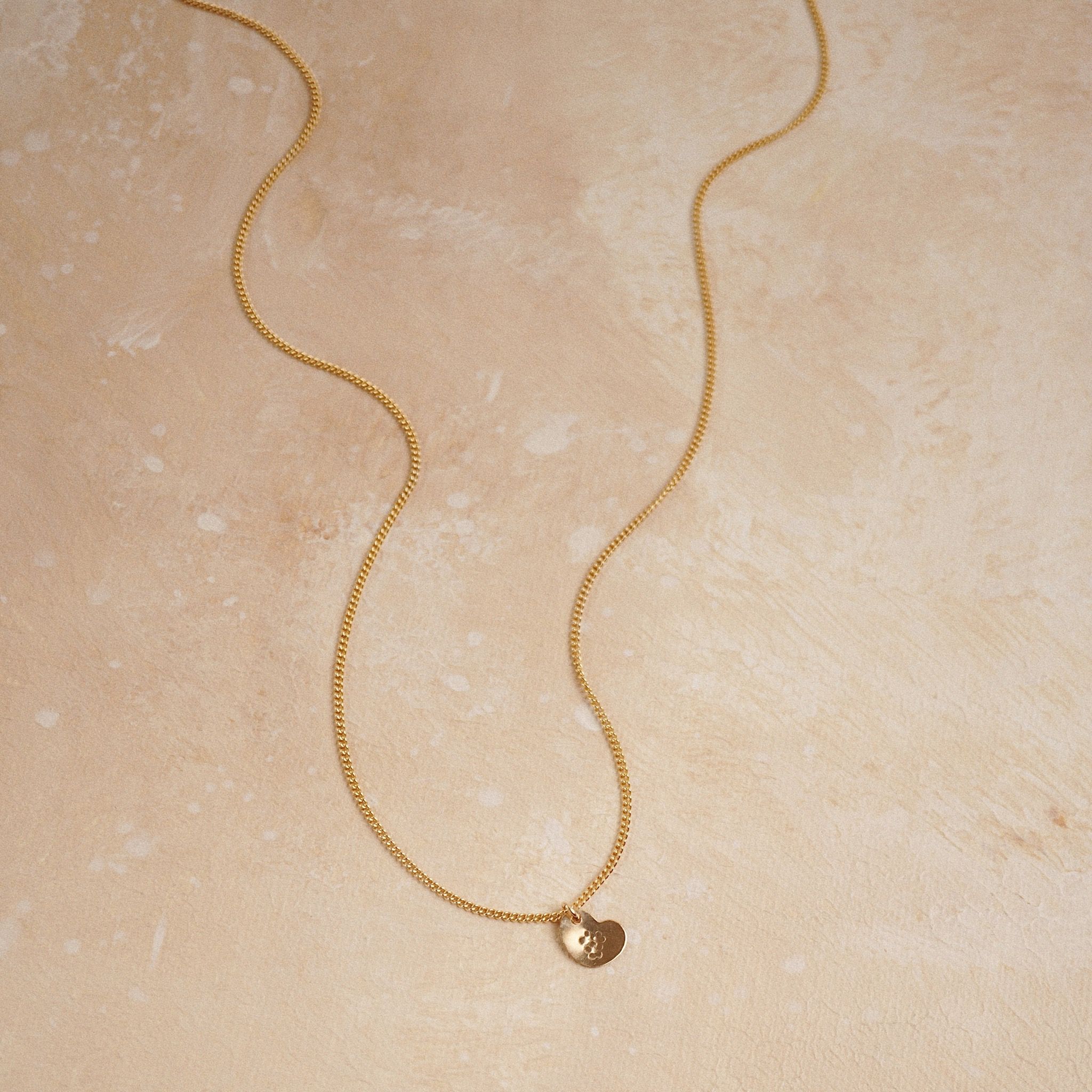  MINI HEART SILKY NECKLACE 