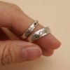  STARDUST FACET RING - 3MM (S) 