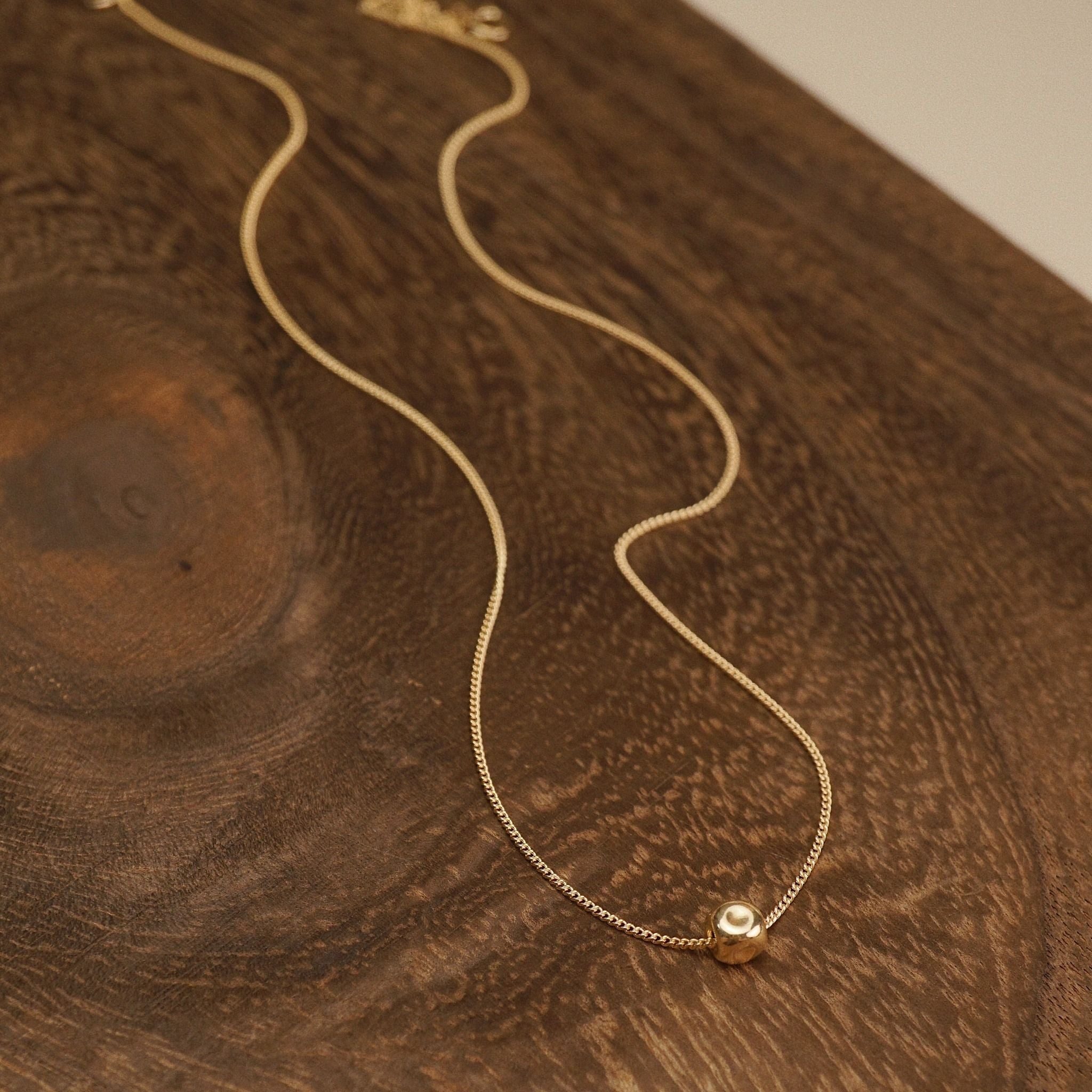 RUBIC SQUARE MINI CURB NECKLACE 