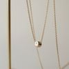  RUBIC SQUARE NECKLACE 