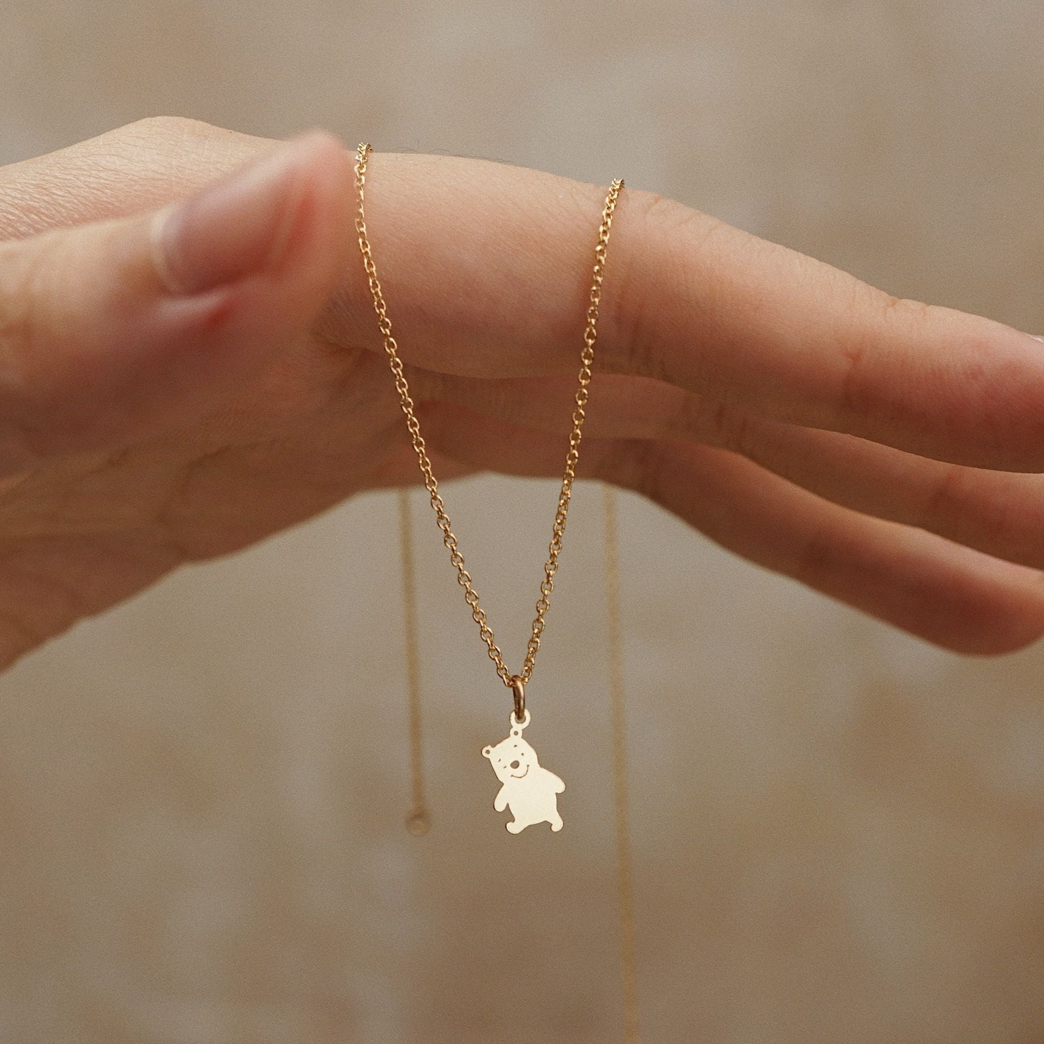  TEDDY BEAR NECKLACE 