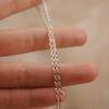  TWIST SERPENTINE CHAIN NECKLACE (S) 
