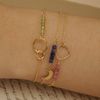  CRESCENT LAPIS BRACELET 