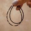  BLACK AGATE STONE BRACELET 