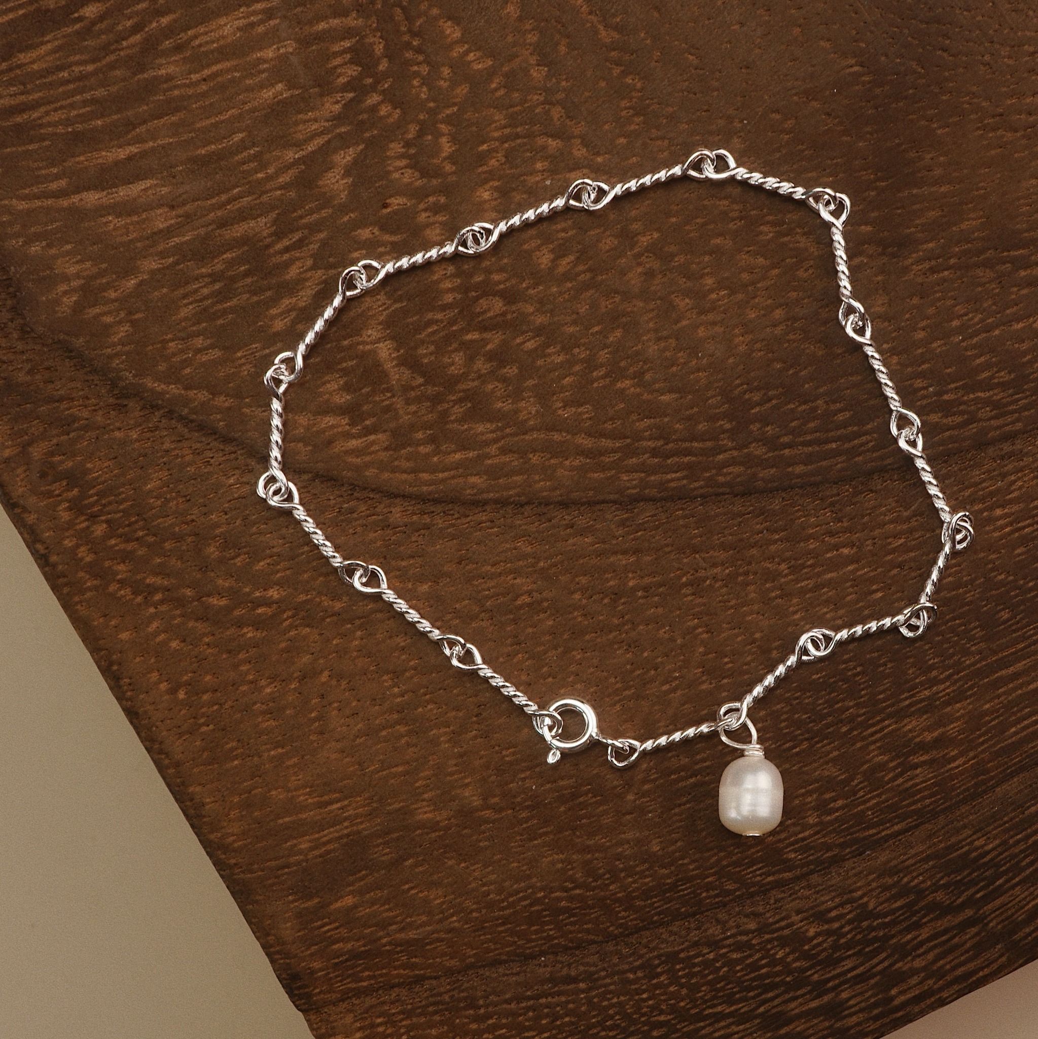  BOLD PEARL LINK BRACELET (S) 