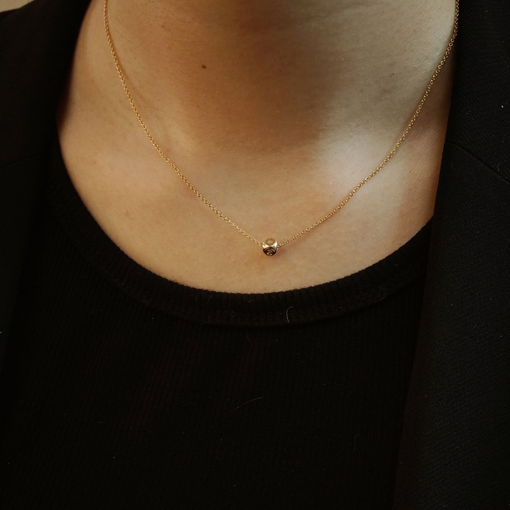  RUBIC SQUARE NECKLACE 