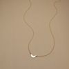  MINI CRESCENT LINK NECKLACE 