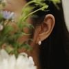  BOLD RICE SHAPE DROP EARRINGS 