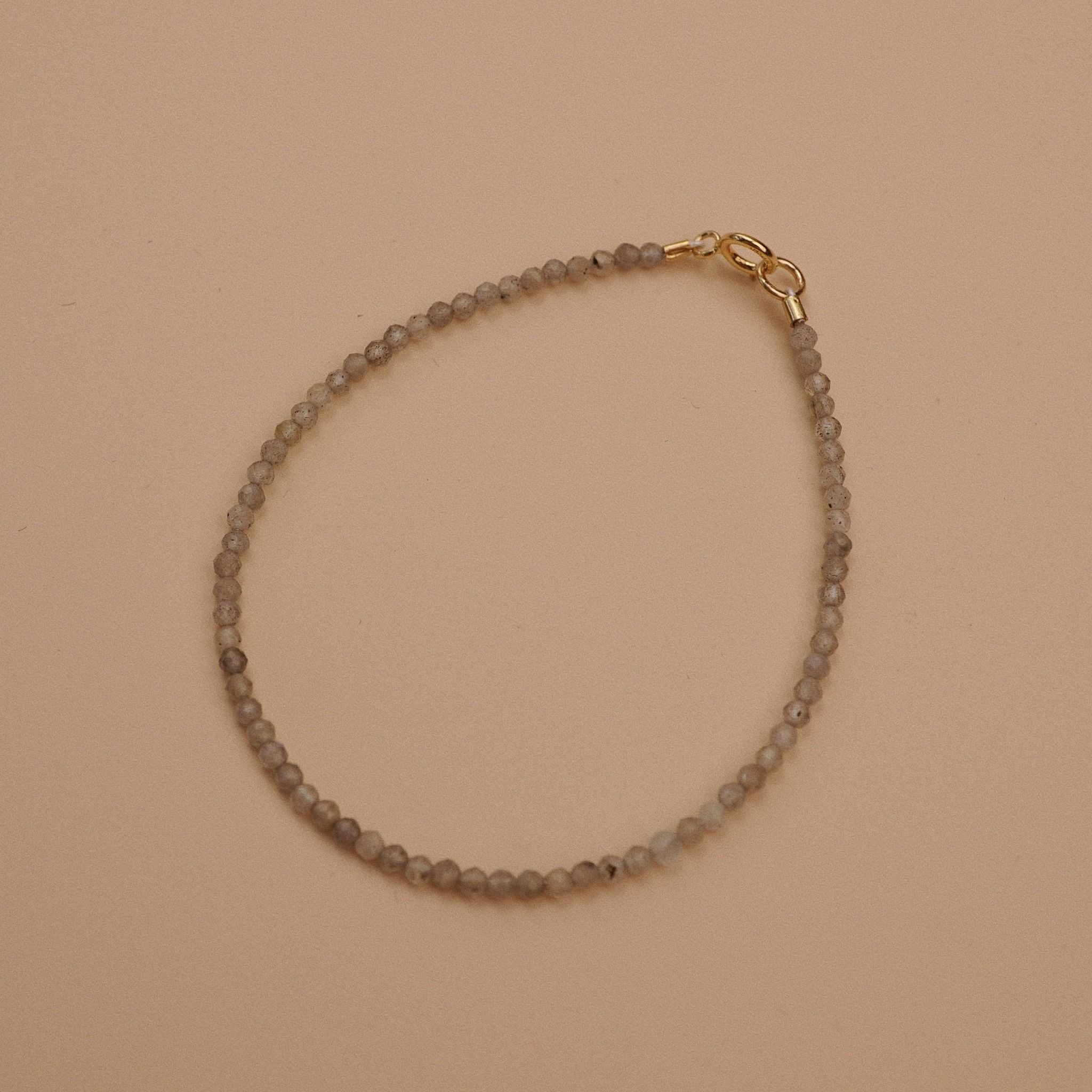 LABRADORITE STONE BRACELET 