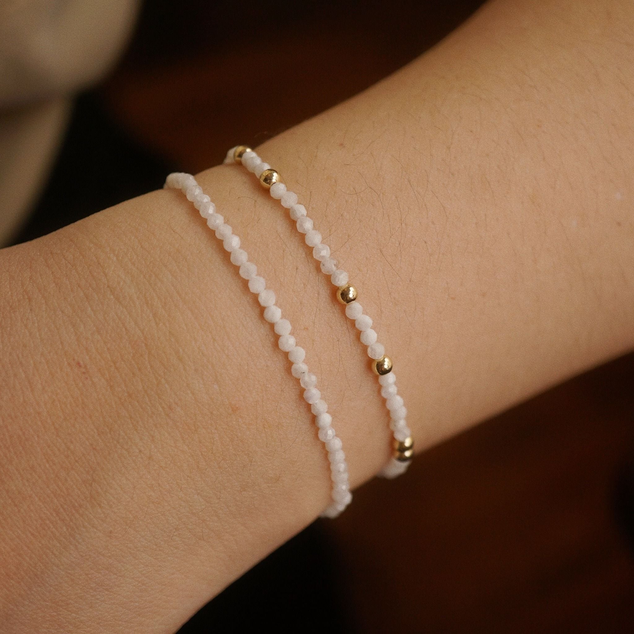  ROUND MOONSTONE BRACELET 