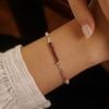  PINK PALETTE HEART LOCK BRACELET (S) 