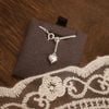  PUFF HEART LARIAT NECKLACE (S) 