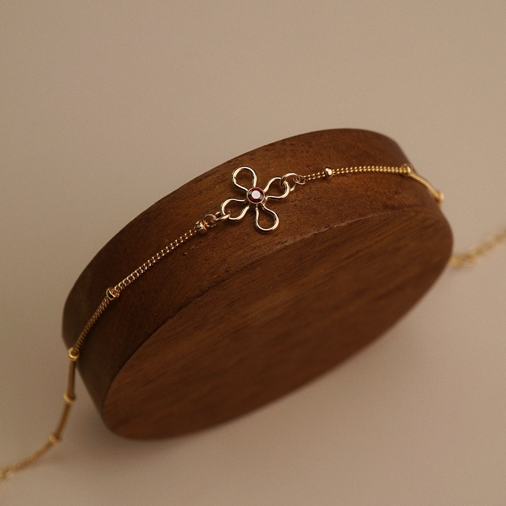  FLOWER SATELLITE BRACELET 