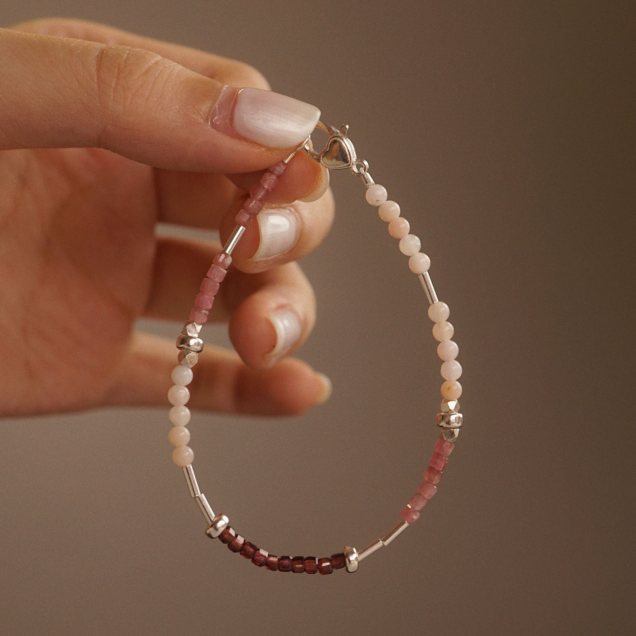  PINK PALETTE HEART LOCK BRACELET (S) 