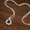  BAKED CIRCLE NECKLACE (S) 