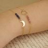  CRESCENT LAPIS BRACELET 
