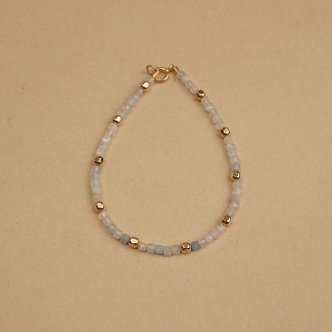 AQUAMARINE STONE BRACELET