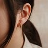  COSMIC CHUNKY HOOP EARRINGS 
