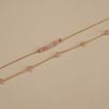  PINK OPAL STATION MINI CURB BRACELET 