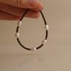 OBSIDIAN MIX PEARL BRACELET 