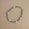  TURQUOISE MIX PEARL BRACELET 