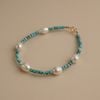  TURQUOISE MIX PEARL BRACELET 