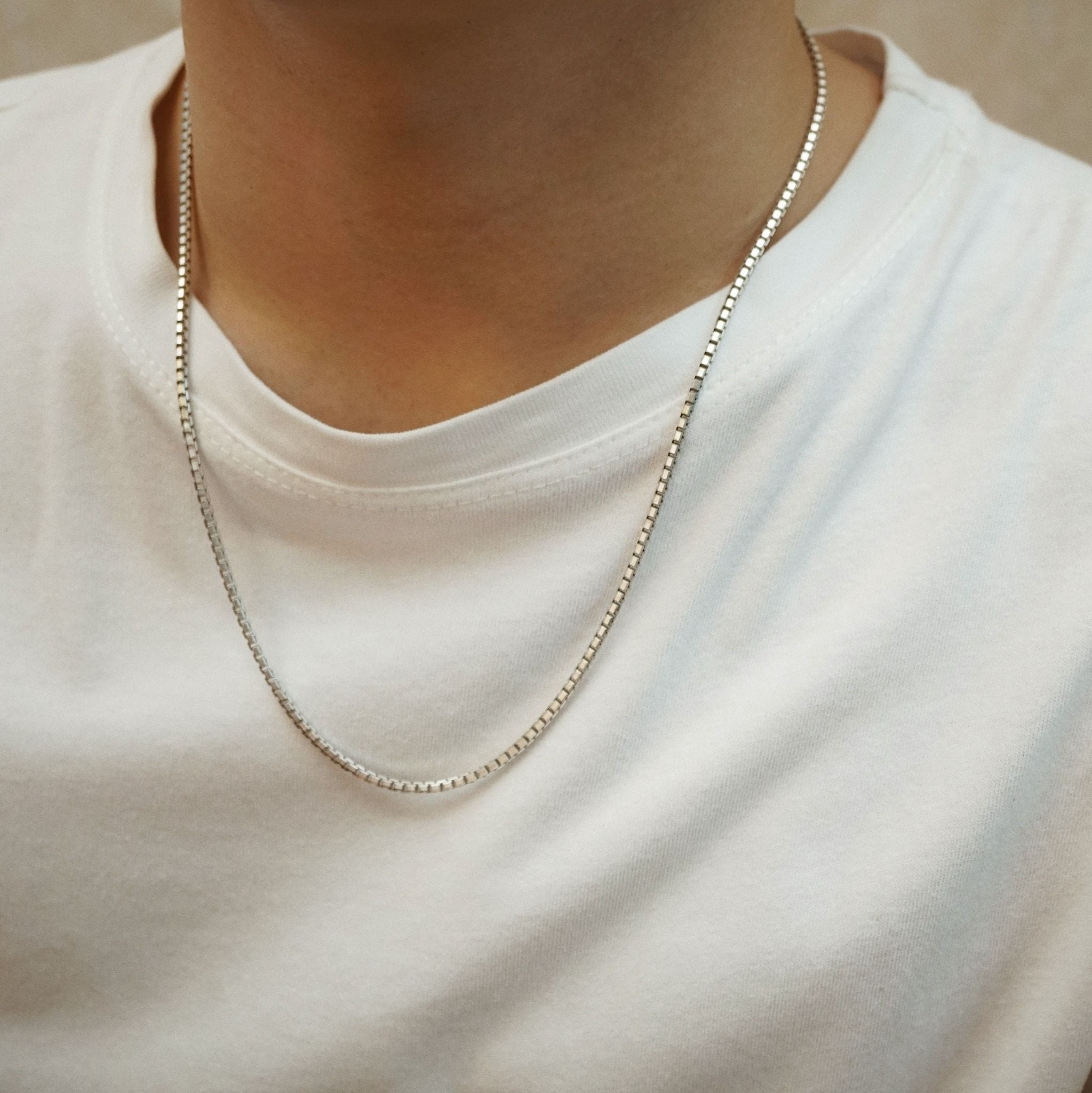  VENETIAN BOX CHAIN NECKLACE (S) 
