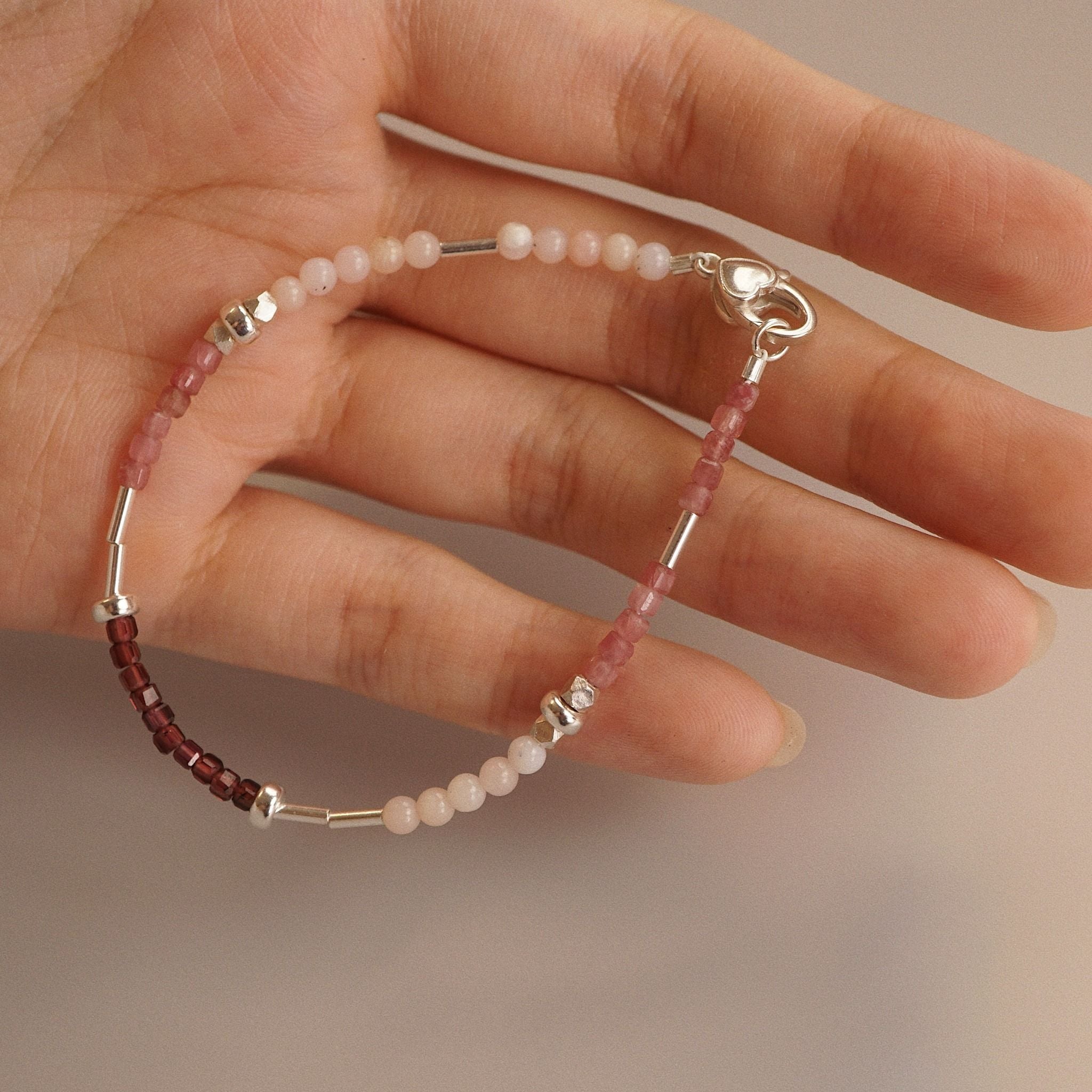  PINK PALETTE HEART LOCK BRACELET (S) 