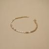  MORSE CODE BEADED PEARL BRACELET 