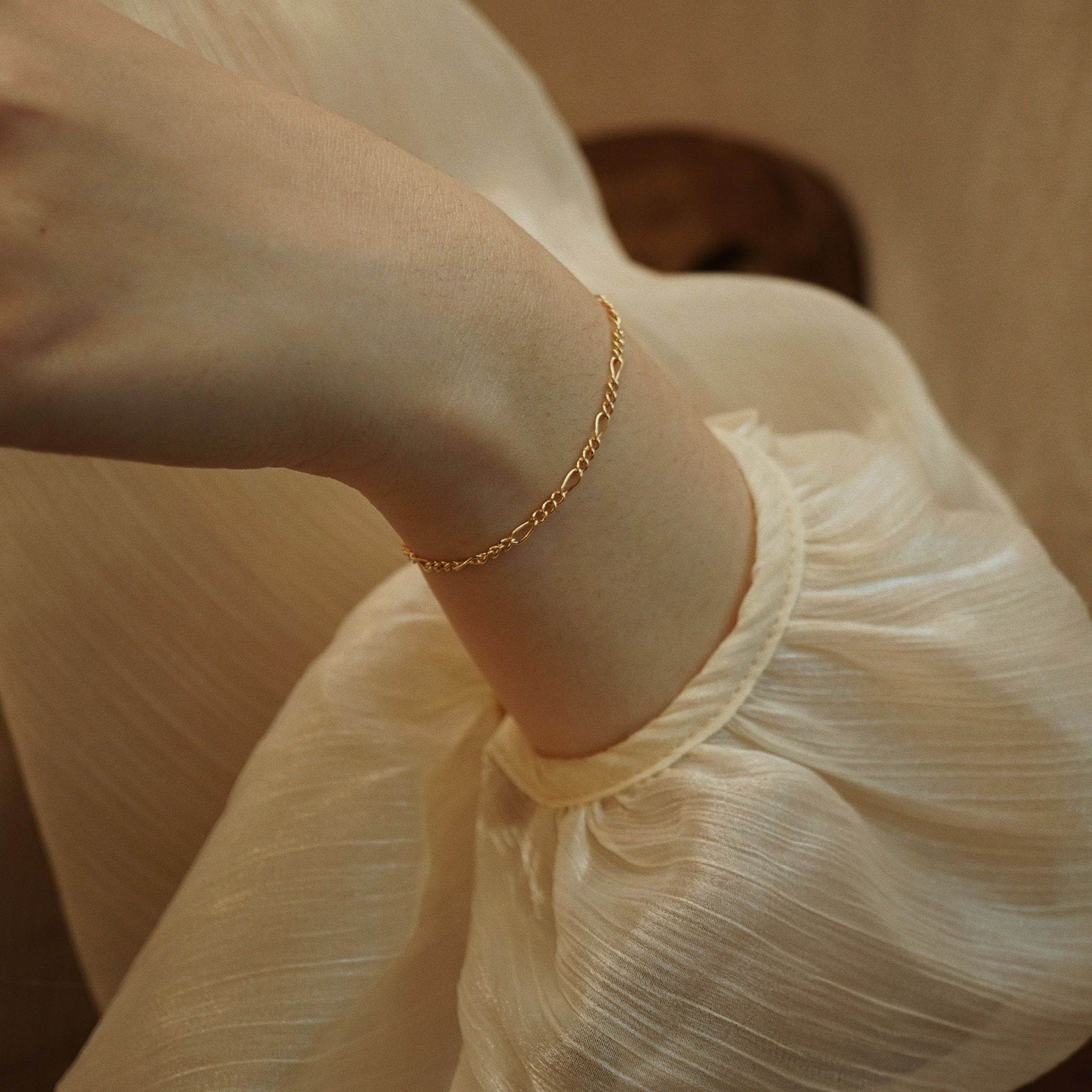  FIGARO CHAIN BRACELET 