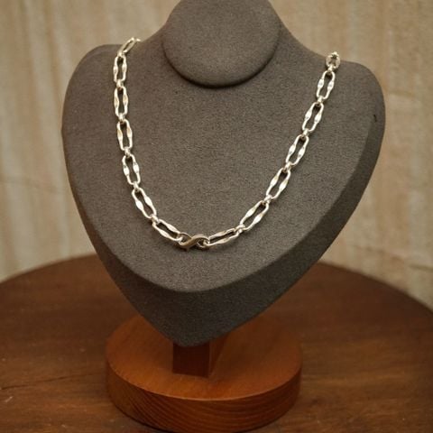 AEGEAN CHAIN INFINITY LOCK NECKLACE (S)
