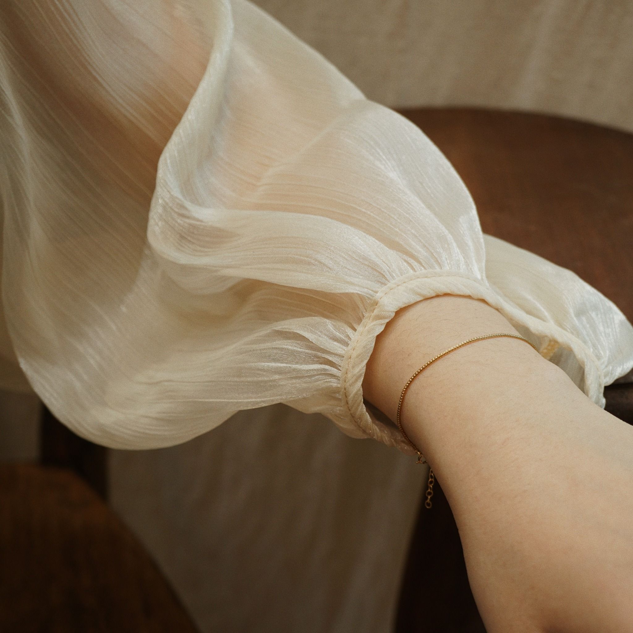  FOXTAIL CHAIN BRACELET 