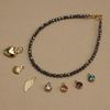  STONE - SILVER OBSIDIAN BRACELET 