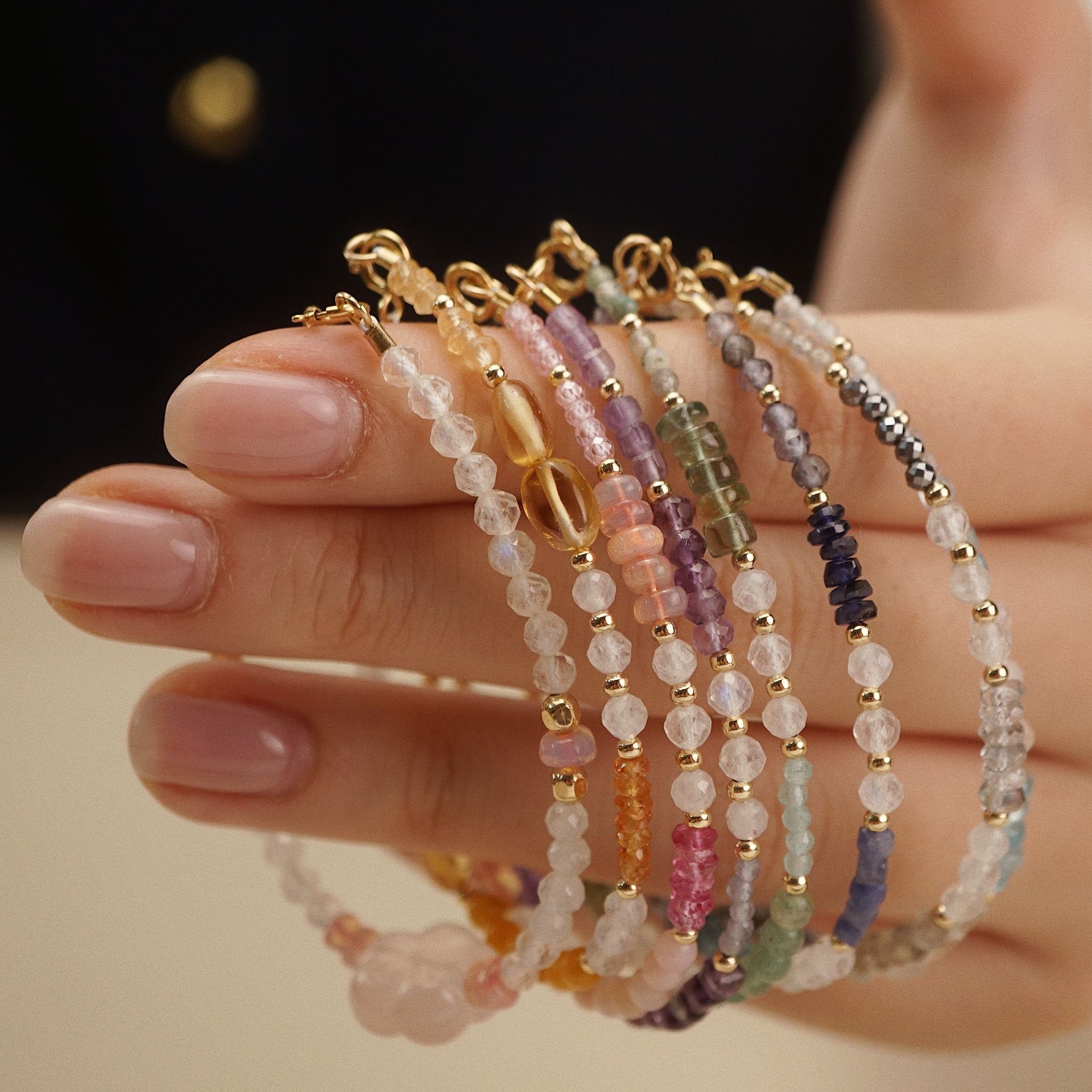  CHAMPAGNE PALETTE BRACELET 