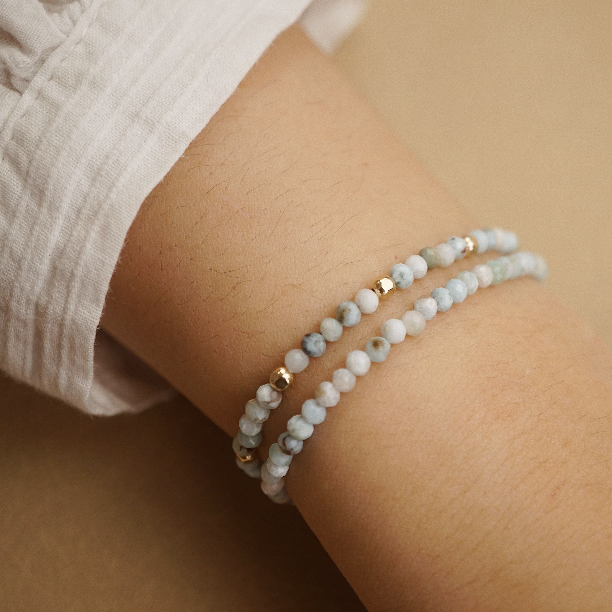  LARIMAR STONE BRACELET 