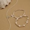  RIBBON KNOT BABY PEARL CHOKER NECKLACE (S) 