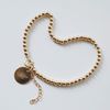  DISC - ROUND BEADED BRACELET 